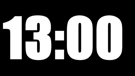 timer 13 mins|13 minute timer loud.